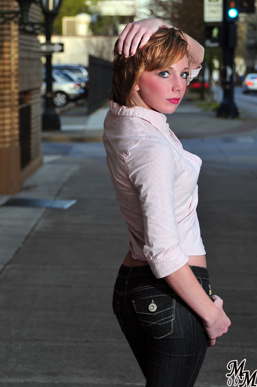 Female model photo shoot of Miss Alysa by Micheal Miller in Portland, Oregon