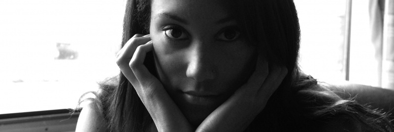 Female model photo shoot of Sahra Haway by Brooklyn BlackAndWhite
