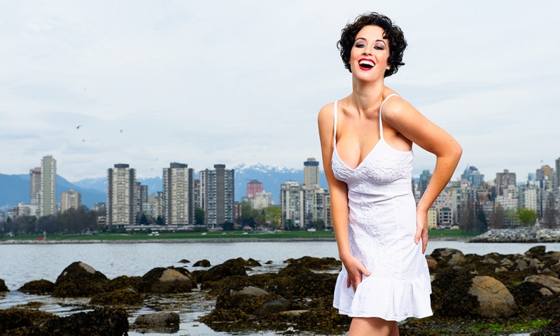 Female model photo shoot of Lyren Cherlet in Vancouver, BC