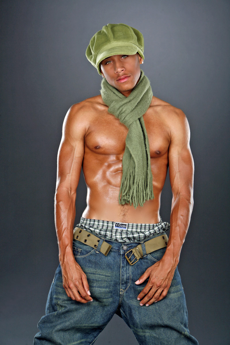 Male model photo shoot of -RASHAD- in downtown los angeles