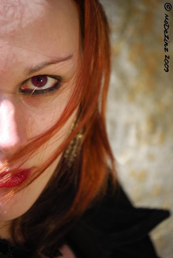 Female model photo shoot of Catie Feuker by MoDeZinz Photography