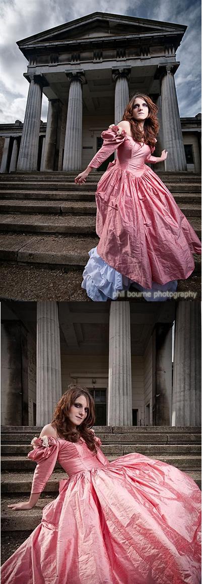 Female model photo shoot of Nicola James and Cortina by Phil Bourne Photography in London, wardrobe styled by clothing