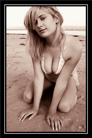 Female model photo shoot of ashleesm in Largs bay