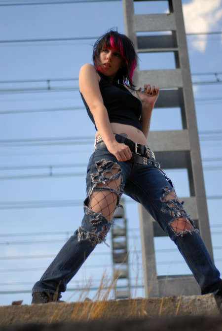 Female model photo shoot of Mys Mayhem by CGW Imaging
