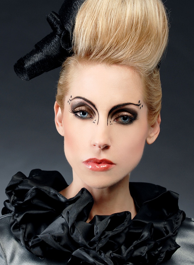Female model photo shoot of LK Makeup FX in Dallas, TX
