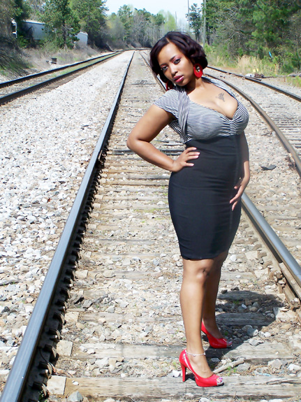 Female model photo shoot of Toni The Model by 17th and D Productions