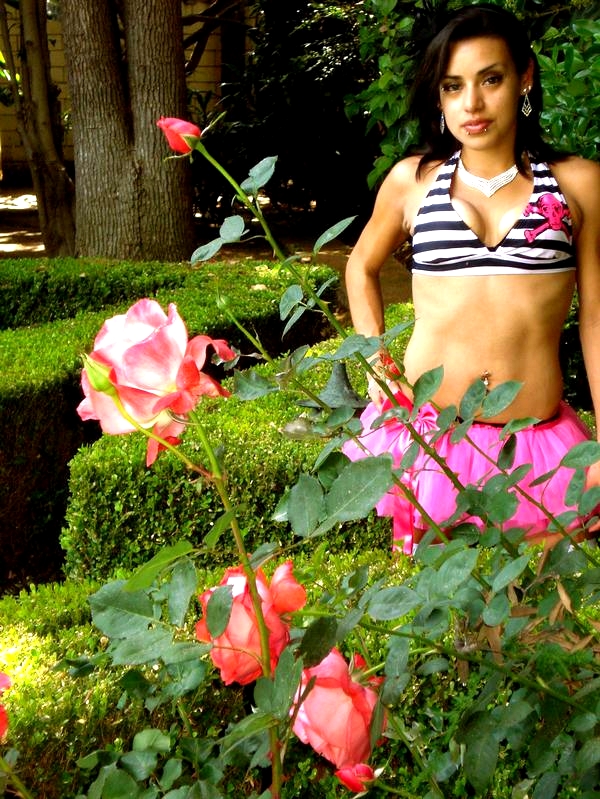 Female model photo shoot of Mandi_Osorio in beverly hills.