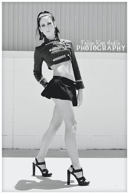 Female model photo shoot of klee maree