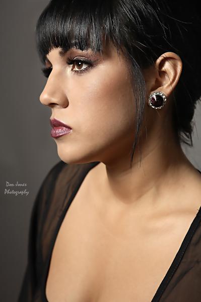 Female model photo shoot of Rosemary Zapata by Don Jones Photography in Austin, TX, makeup by StaceFACE