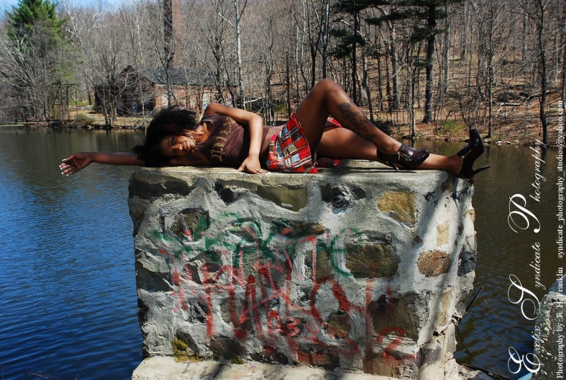 Female model photo shoot of mz fashion iicon by The Exotic Syndicate in south orange NJ
