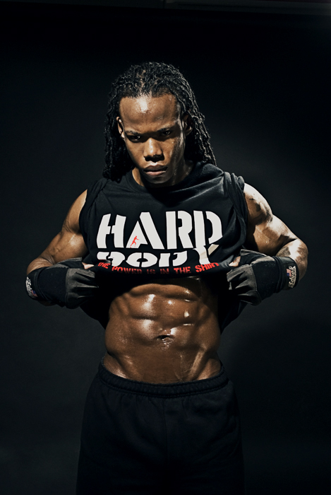 Male model photo shoot of Black Spartan