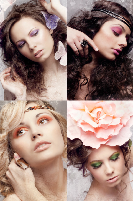 Female model photo shoot of cizsya, Elle Bond, -Ada- and Kamal C123 by Nadia Cheema, makeup by Rhia Amio MUA