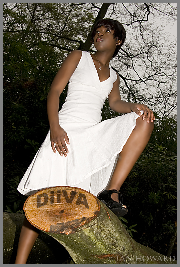 Female model photo shoot of DiiVA Ayobami by FASHION AND BEAUTY in Keston Lakes