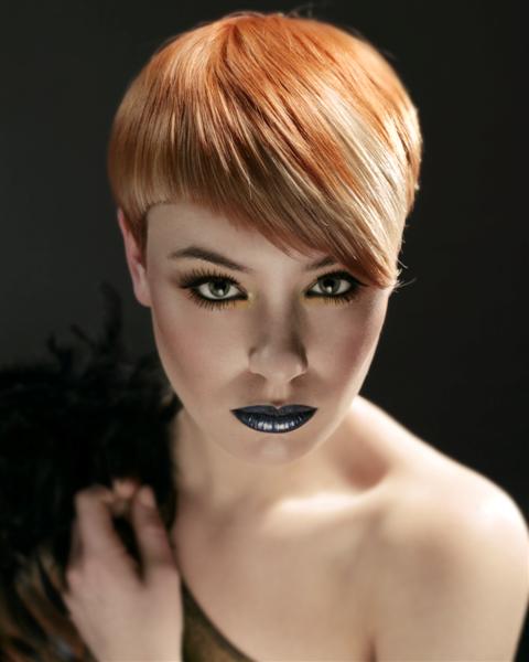 Female model photo shoot of FireFly Styling by Jimmy Donelan in london, makeup by Anu Pesonen