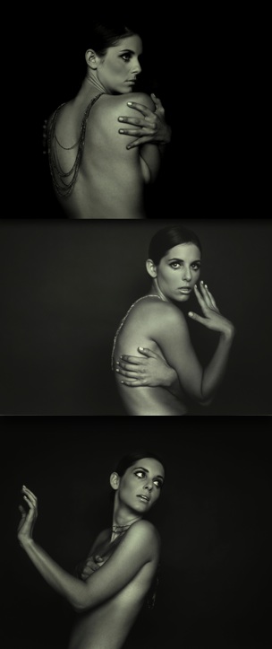 Female model photo shoot of Amanda Markowitz by Barbarella Photography, makeup by Shani Galarza