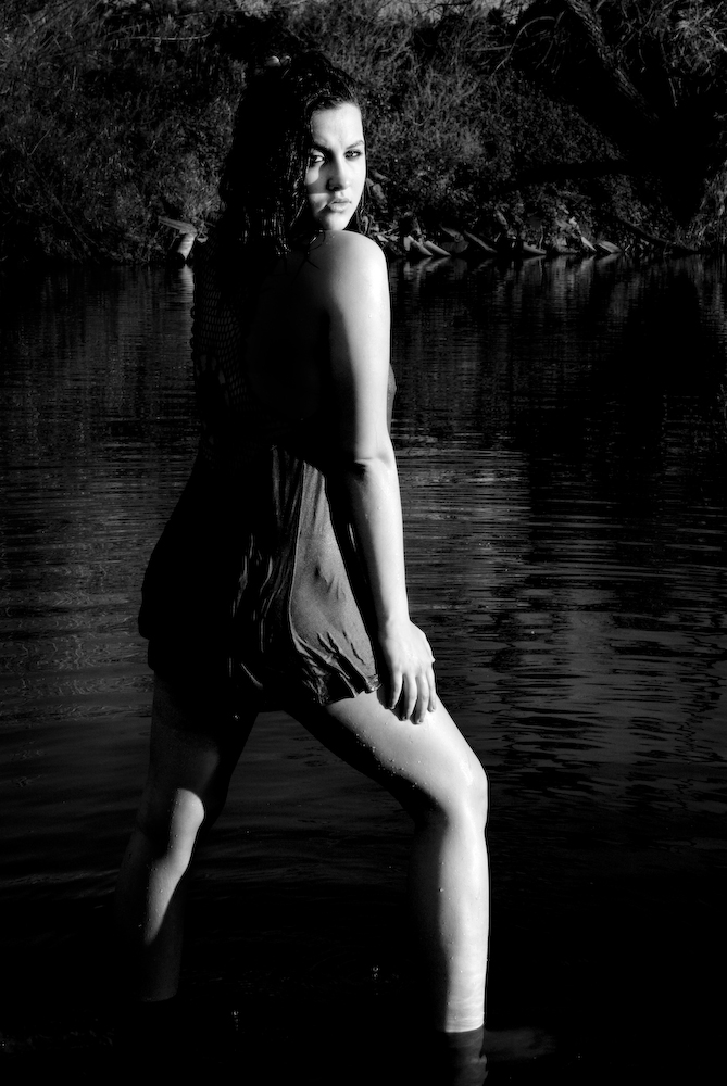 Female model photo shoot of DakotaCallison in kings river