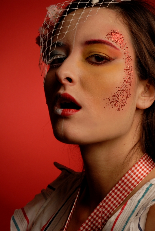 Female model photo shoot of Silvia Saccinto Make Up and Mayra Carinhas, makeup by Silvia Saccinto Make Up
