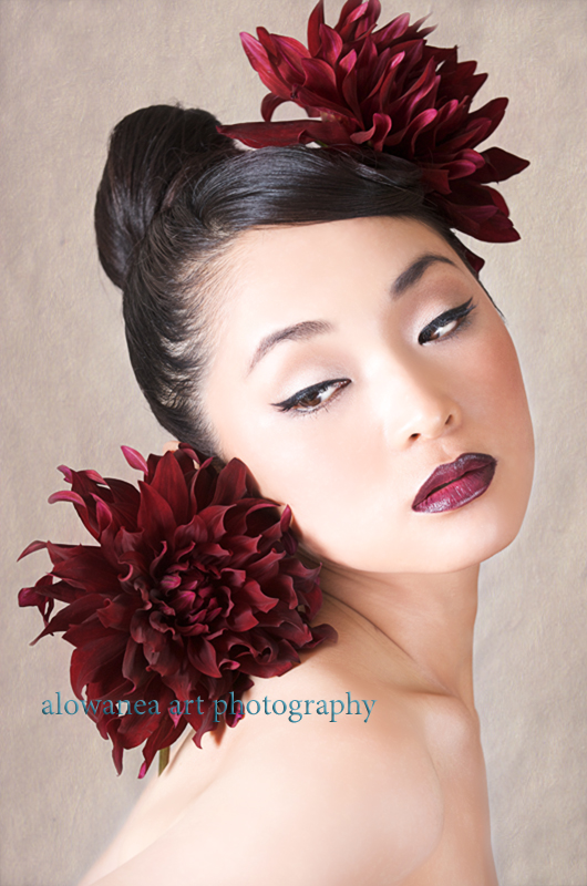 Female model photo shoot of Hasegawa Aya by ALOWANEA ArtPhotography, makeup by Risa Hoshino