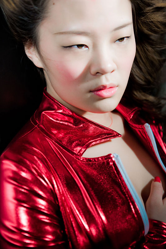 Female model photo shoot of Subrina Zhao in New York .NY 2009