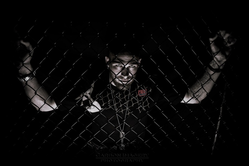 Male model photo shoot of CarbonImagery in The Cage