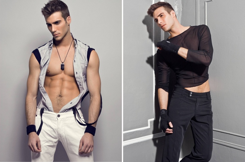 Male model photo shoot of ROGUE XXVIII and Justin Thomas Clynes by Boris M Kravchenko in NYC, retouched by Photo Realistic, wardrobe styled by ROGUE XXVIII