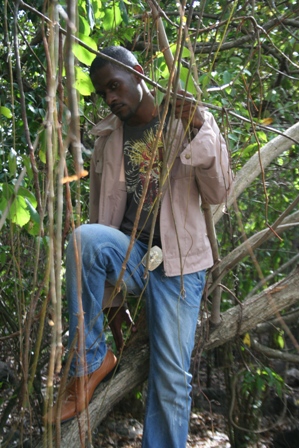 Male model photo shoot of KishawnT in Nevis