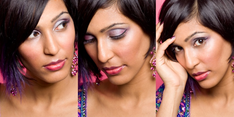 Female model photo shoot of Lakhmi by Tom Hart Photography in Sutton Coldfield, Birmingham, makeup by Sonila Ellahi