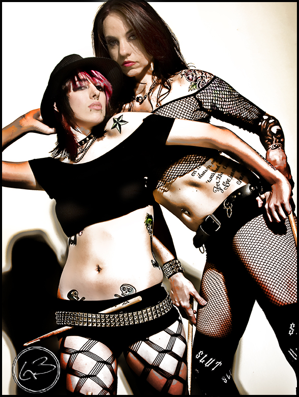 Female model photo shoot of Mys Mayhem and Jaye Lynn by Studio 95 Photo and Gregory - GCUI