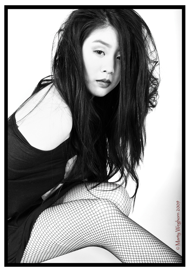 Female model photo shoot of Jessica Mazik and Jen Yi by Marty W