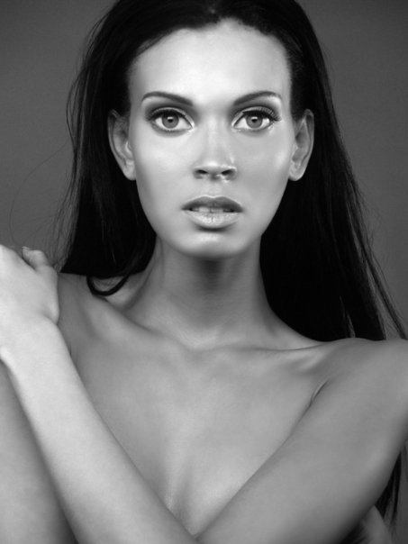 Female model photo shoot of Shanna Model, makeup by brendasmojo