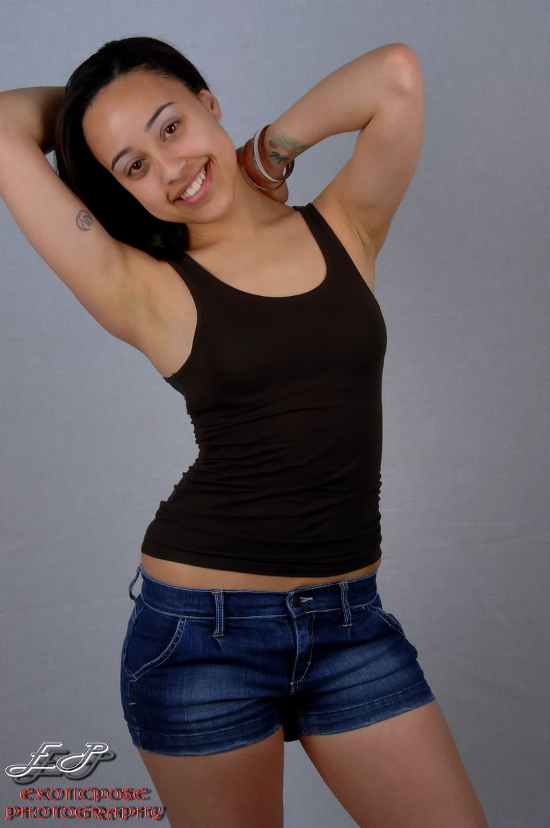 Female model photo shoot of Yesenia P by Exoticpose Photography