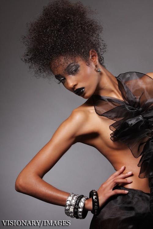 Female model photo shoot of Glamour Fanatic by Cornelius, makeup by Desirai Tolbert