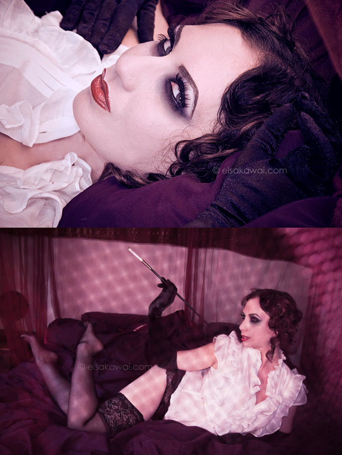 Female model photo shoot of Anat K Black by elsakawai, makeup by Makeup by Ms K Black