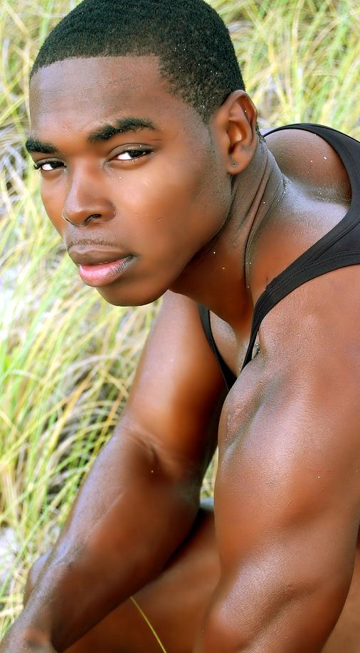 Male model photo shoot of Michael Petit Frere in Miami, FL