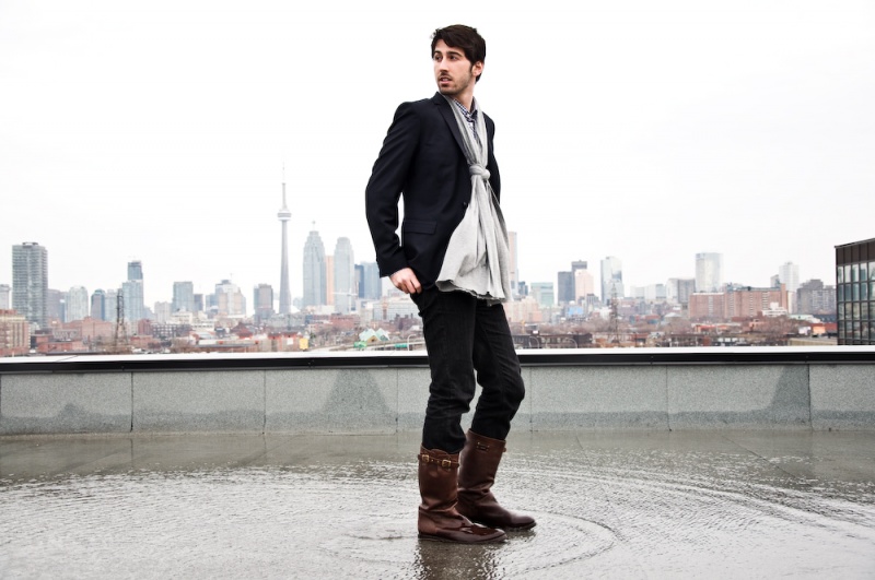 Male model photo shoot of DanielJR in Downtown Toronto
