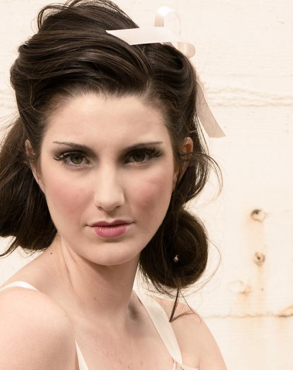 Female model photo shoot of Rebecca Makeup by Katie Groth in Santa Barabara