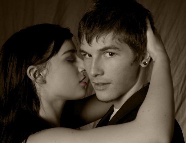 Male and Female model photo shoot of William Best and Paige Garland by Mandy McGee in Seattle, Washington