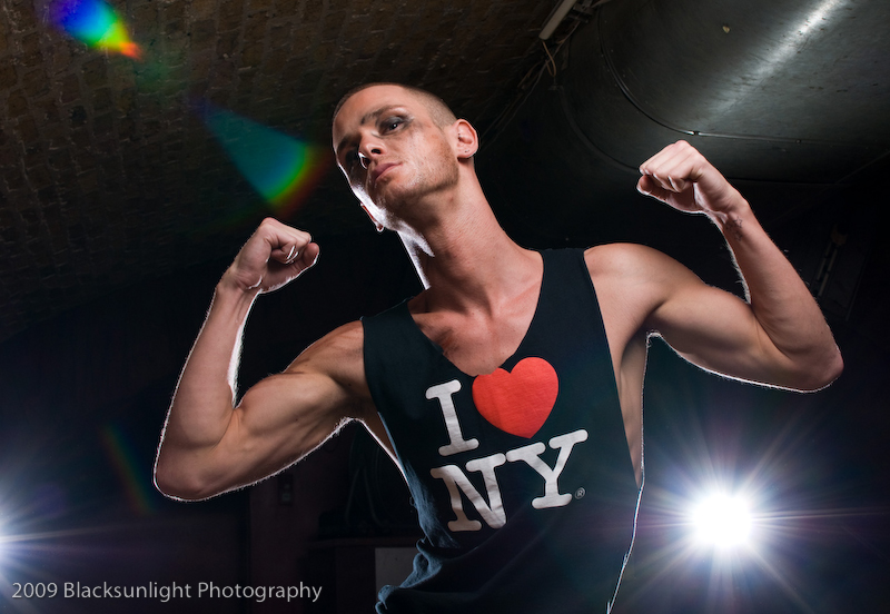 Male model photo shoot of Blacksunlight Photos and B-Boi London in Vauxhall, London, makeup by ANA POPESCU