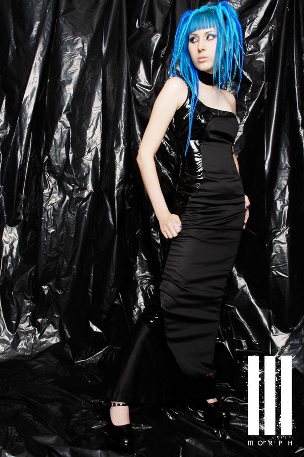 Female model photo shoot of blu jay by Jennifer Link in Buffalo, NY, makeup by Rachel Mazzie