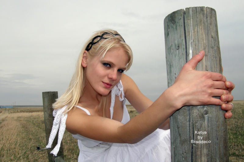 Female model photo shoot of Katya Johnson by bleuthread
