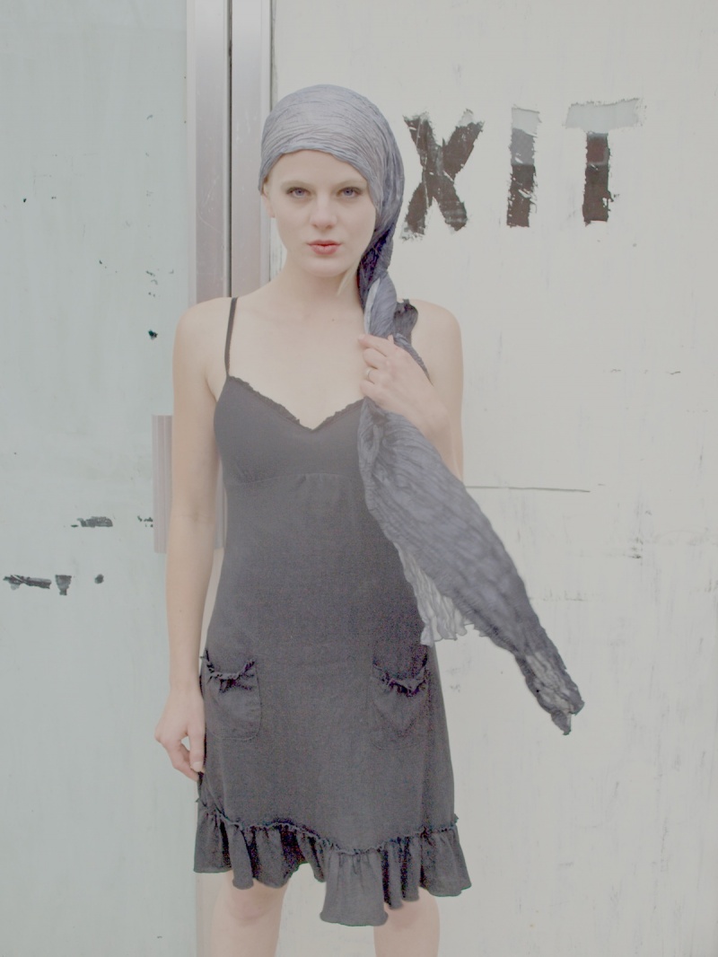 Female model photo shoot of Katya Johnson by bleuthread