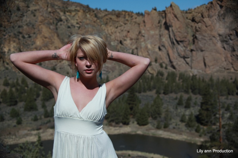 Female model photo shoot of Alysha Thrasher by Lsquare Production in Tumalo, Oregon