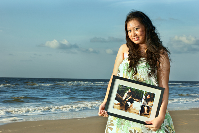 Female model photo shoot of Orked in Danau Beach