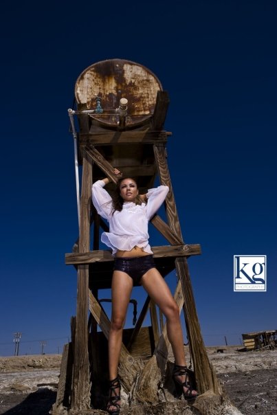 Female model photo shoot of Nikkie S in Salton Sea Palm Springs