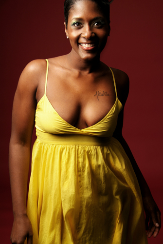 Female model photo shoot of Alishia T by BLACK BOX in Maryland