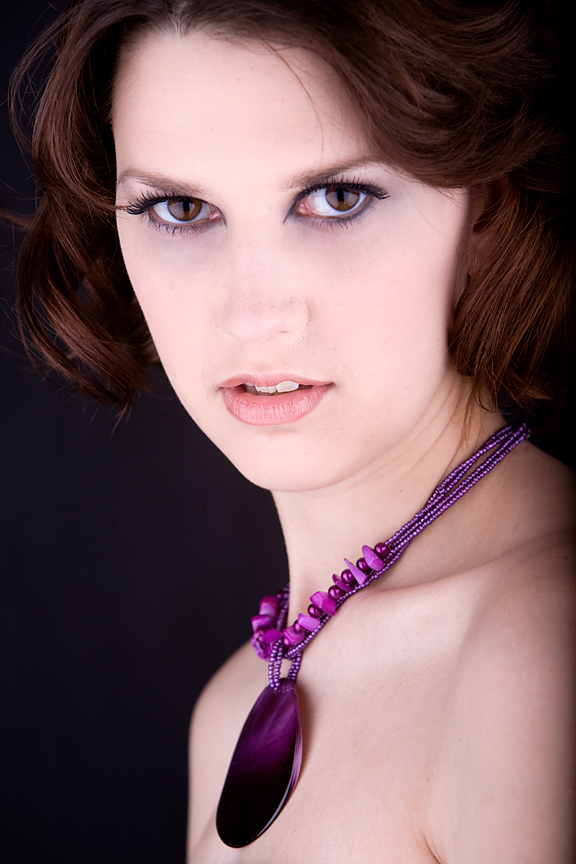 Female model photo shoot of MissMeli by Inner Beauty Photo in Portland, OR, makeup by Aimee Jadore