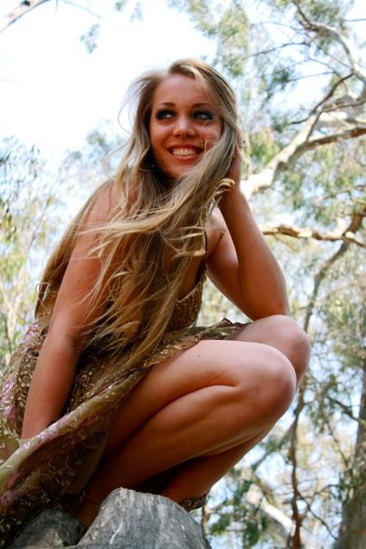 Female model photo shoot of Nicole Kreuger in Gum Grove Park, Seal Beach