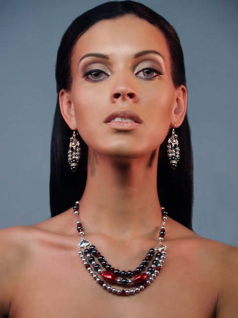 Female model photo shoot of Shanna Model, makeup by brendasmojo