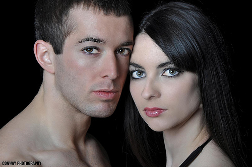 Female and Male model photo shoot of Allison Bennett MUA, Orion Diesel and S Wynne by Conway Photography in In Studio
