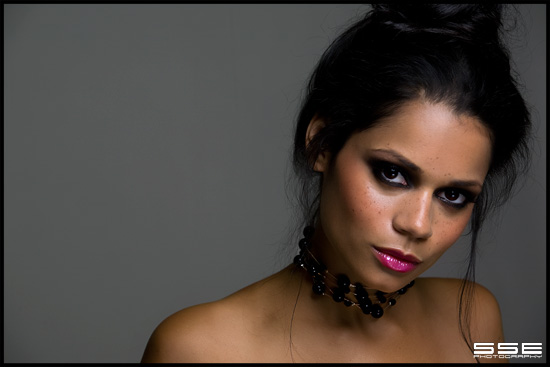 Female model photo shoot of Jessielle Vela by Steven Starr in Dallas, TX, makeup by Julissa Lopez Beauty